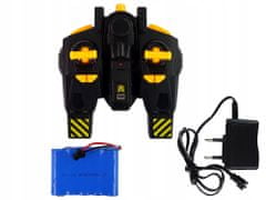 Lean-toys Obrovský rypadlo-nakladač R/C LED na dálkové ovládání
