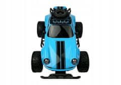 Lean-toys Auto na dálkové ovládání R/C Beetle 6,5 km/h Modré