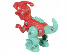 Lean-toys Sada dinosaurů Parasaurolophus s DIY Screw Egg