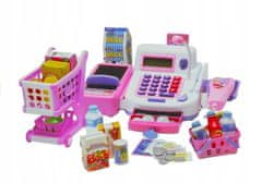 Lean-toys Pokladna s kalkulačkou + příslušenství