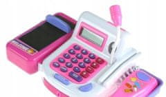 Lean-toys Pokladna s kalkulačkou + příslušenství
