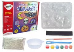 Lean-toys DIY sada na odlévání sádrových magnetů na halloweenskou dýni