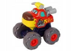 Lean-toys Auto Auto Monster Truck Bull Red For Mute