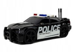Lean-toys Auto Police s funkcí Stretch, světla a zvuky 1:
