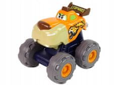 Lean-toys Auto Autíčko Monster Truck Off-Road pro batole Tygr