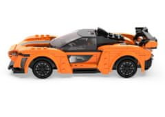 Lean-toys Stavební bloky Sports Auto Blaze Car Pomar