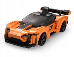 Lean-toys Stavební bloky Sports Auto Blaze Car Pomar