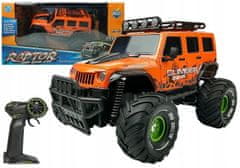 Lean-toys Dálkově ovládané auto R / C Jeep Orange 2.4G