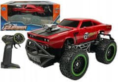 Lean-toys Dálkově ovládané auto R / C 6,5 km / h High Wheels C