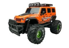 Lean-toys Dálkově ovládané auto R / C Jeep Orange 2.4G