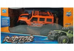 Lean-toys Dálkově ovládané auto R / C Jeep Orange 2.4G