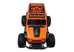 Lean-toys Dálkově ovládané auto R / C Jeep Orange 2.4G