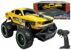 Lean-toys Dálkově ovládané auto R / C 6,5 km / h High Wheels Ż