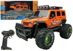 Lean-toys Dálkově ovládané auto R / C Jeep Orange 2.4G