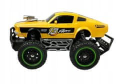 Lean-toys Dálkově ovládané auto R / C 6,5 km / h High Wheels Ż