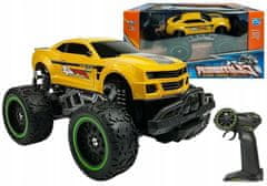 Lean-toys Dálkově ovládané auto R / C 6,5 km / h High Wheels Ż