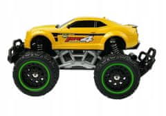 Lean-toys Dálkově ovládané auto R / C 6,5 km / h High Wheels Ż