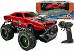 Lean-toys Dálkově ovládané auto R / C 6,5 km / h High Wheels C