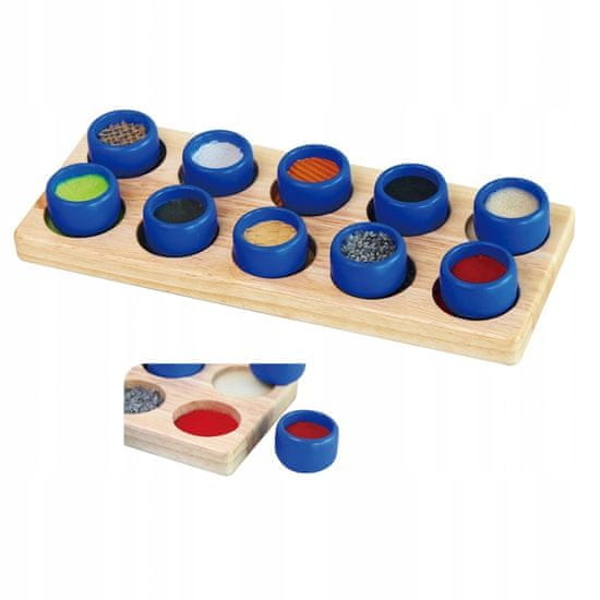 Viga Toys Sensory Sorter Seřadit podle dotyku