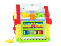 Lean-toys Vzdělávací multifunkční dům třídiče klavíru