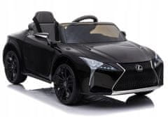 Lean-toys Bateriový vůz Lexus JE1618 Black Lacquer