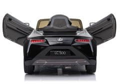 Lean-toys Bateriový vůz Lexus JE1618 Black Lacquer