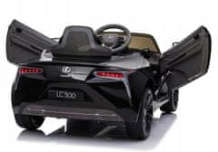 Lean-toys Bateriový vůz Lexus JE1618 Black Lacquer