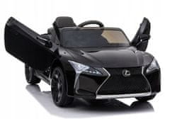 Lean-toys Bateriový vůz Lexus JE1618 Black Lacquer