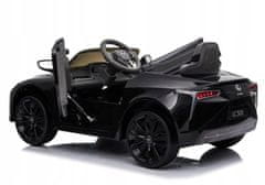 Lean-toys Bateriový vůz Lexus JE1618 Black Lacquer