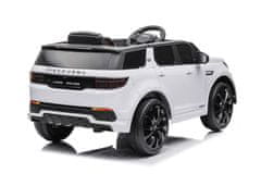 Lean-toys Range Rover bílý na baterie