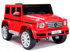 Lean-toys Vůz je poháněn červenou baterií Mercedes G500