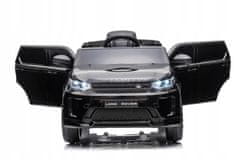 Lean-toys Range Rover Black auto na baterie