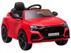 Lean-toys Bateriový vůz Audi RS Q8 červený
