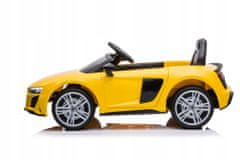 Lean-toys Bateriový vůz Audi R8 Lift A300 Yellow