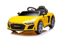 Lean-toys Bateriový vůz Audi R8 Lift A300 Yellow