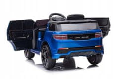 Lean-toys Autobaterie Range Rover Blue Lacquer