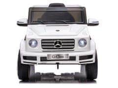 Lean-toys Autobaterie Mercedes G500 bílá