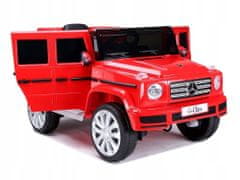 Lean-toys Vůz je poháněn červenou baterií Mercedes G500