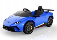 Lean-toys Vůz je poháněn baterií Lamborghini Huracan Blue