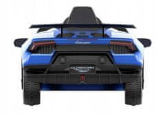 Lean-toys Vůz je poháněn baterií Lamborghini Huracan Blue