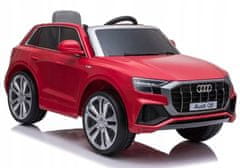 Lean-toys Auto na baterie Audi Q8 JJ2066 Red