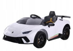 Lean-toys Vůz je poháněn baterií Lamborghini Huracan White