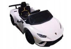 Lean-toys Vůz je poháněn baterií Lamborghini Huracan White