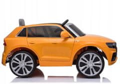 Lean-toys Bateriový vůz Audi Q8 JJ2066 Yellow