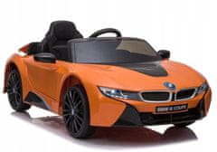 Lean-toys Bateriový vůz BMW I8 JE1001 Orange