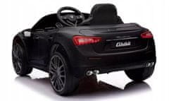 Lean-toys Autobaterie Maserati Ghibli SL631 Black