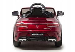Lean-toys Bateriový vůz Mercedes S63 Red Lacquer
