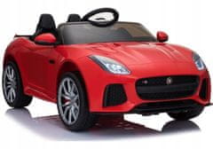 Lean-toys Akumulátorové auto Jaguar F-Type Red