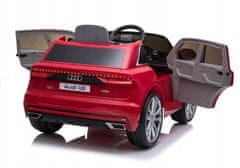 Lean-toys Auto na baterie Audi Q8 JJ2066 Red