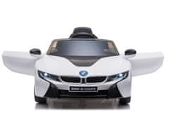 Lean-toys Bateriový vůz BMW I8 JE1001 White